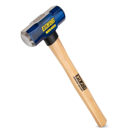 ESTWING HICKORY WOOD HANDLE SLEDGE HAMMER 4 POUND 400MM 